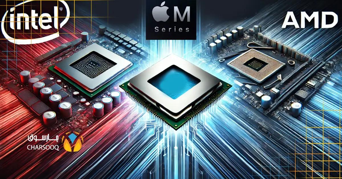 category image: مقایسه سه غول پردازنده لپ تاپ ؛ Intel , AMD , Apple M-Series