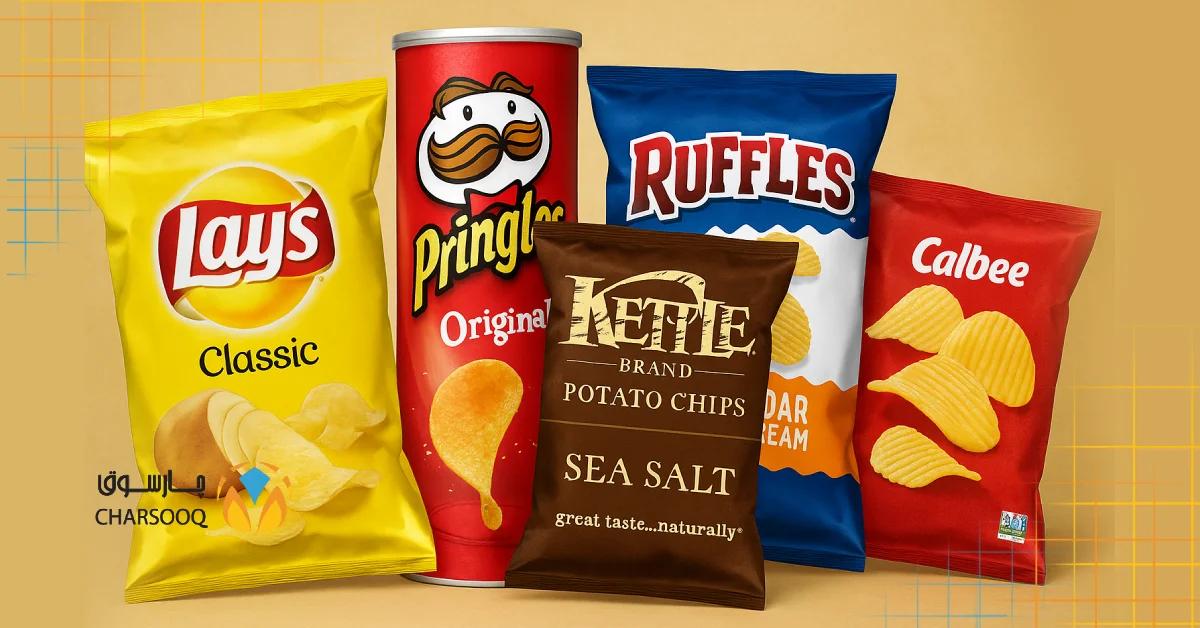 category image: معرفی ۱۱ تا از بهترین چیپس های خارجی جهان | خرید چیپس خارجی اصل از آمازون
