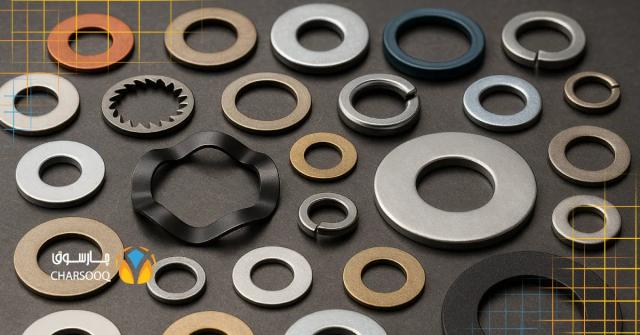 category image: خرید انواع واشر صنعتی | راهنمای انتخاب، قیمت و کاربرد